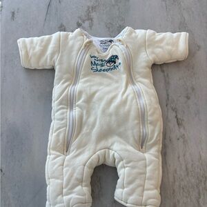 Magic Merlin Yellow Sleepsuit Small